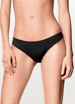 Трусики lormar extra cotton brasiliana чорний, s