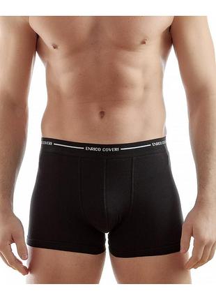 Труси боксери enrico coveri eb1000 чорний, xxl