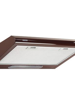 Витяжка кухонна eleyus line i 60 br (коричнева)