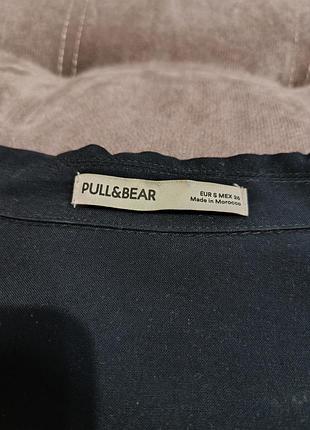 Черная рубашка pull &amp; bear 2