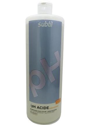 Subtil ph acide шампунь, що закінчує процес фарбування - 1000 мл.