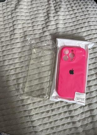 2 чохли на айфон 14 про iphone 14 pro
