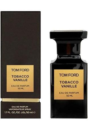 Парфюмированная вода унисекс tom ford tobacco vanille, 50 мл