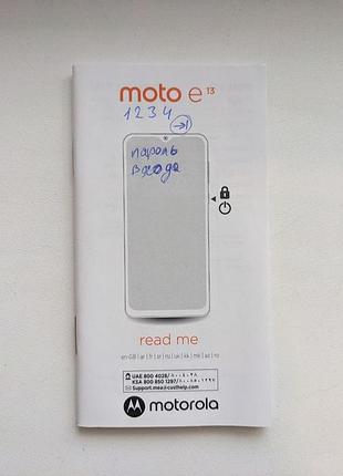 Телефон motorola e13 64gb бу 4