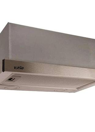 Вытяжка кухонная телескопическая ventolux garda 60 inox (700) led
