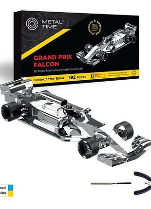 Колекційна модель-конструктор metal time f1 grand prix falcon формула 1 (mt035)