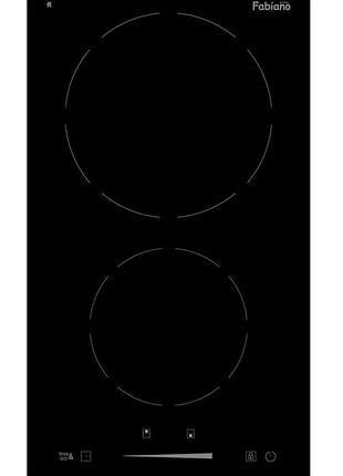Электрическая панель fabiano fvh 3450 black 8121.416.1885