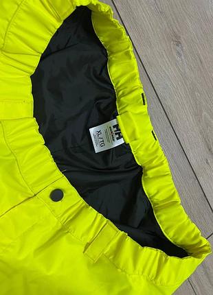 Рабочие брюки спецодежды helly hansen workwear hi-vis мембранные водостойкие яркие салатовые размер xl 4