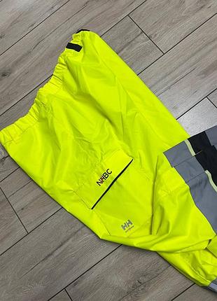 Рабочие брюки спецодежды helly hansen workwear hi-vis мембранные водостойкие яркие салатовые размер xl 8