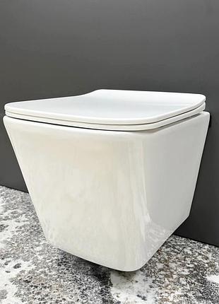 Подвесной унитаз vbi caprera white