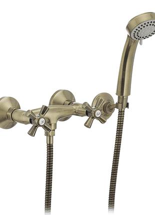 Смеситель для душа mixxus premium retro bronze-003 (mi1654)