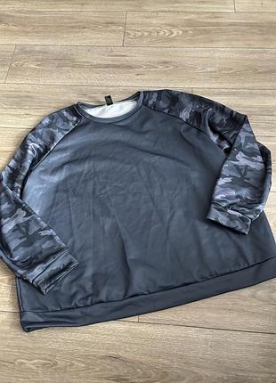 Батальна спортивна кофта світшот 4 xl