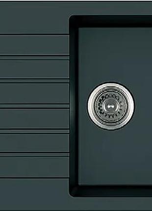 Кухонна мійка fabiano classic 100x50 antracit 8221.301.0203