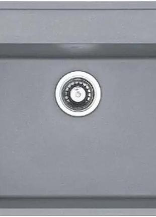 Кухонна мійка fabiano quadro 56x51 grey metallic 8221.301.0788