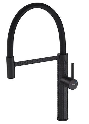 Смеситель для кухни mixxus premium oliwer 017 black refl.black (mi6966)
