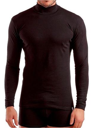 Гольф чоловічий утеплений enrico coveri et1205 чорний, xl