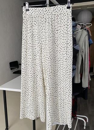 Кюлоти у горох monki штани легкі літні polka dot