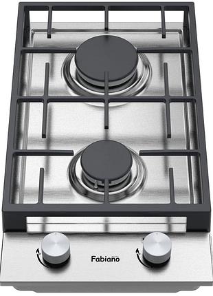 Варильна поверхня газова fabiano fhg 832 vgh inox 8112.406.1475