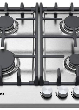 Газова варильна панель fabiano fhg 3744 vgh inox 8112.406.1467