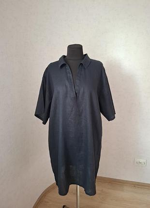 Новое платье из льна h&amp;m
