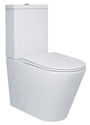 Унитаз-компакт mixxus bevel-0403-t3 640x360x835mm, система смыва tornado 3.0