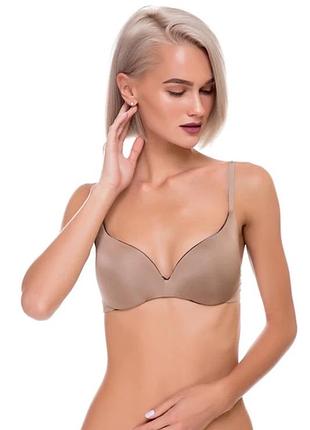 Бюстгальтер push up sielei 1368 new коричневий, 1 (70c)