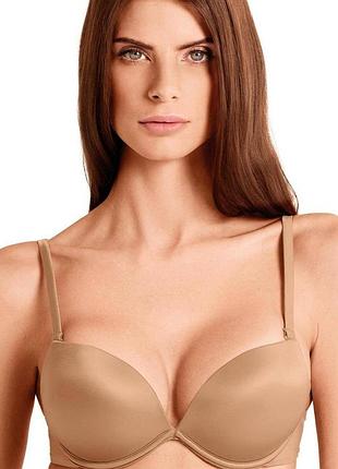 Бюстгальтер супер push up lormar double 65b, бронзовый