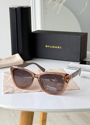 Солнцезащитные очки женские polarized bvlgari кошечки