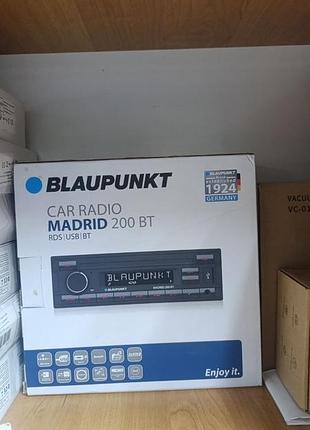 Автомагнітола blaupunkt madrid 200 bt