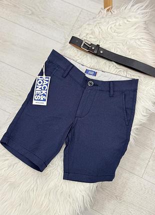 Шорти класичні льон котон jack and jones
