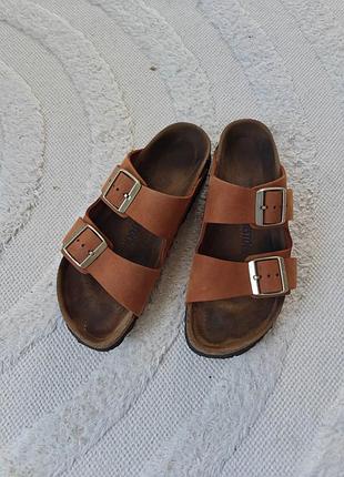 Birkenstock нубук pecan