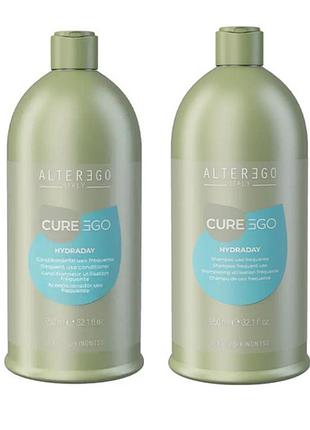 Набор для волос alter ego curego: увлажняющий шампунь и кондиционер по 950 мл