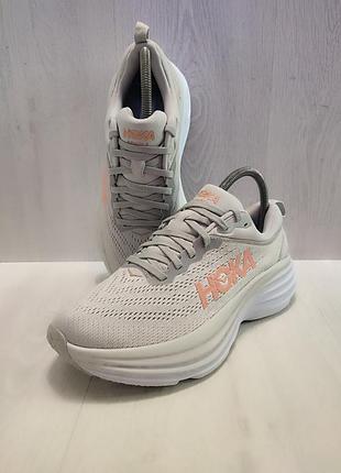 Кроссовки hoka bondi 8-39(1/3)- стелька 24,5 см