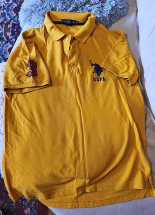 Поло u.s.polo assn большого размера