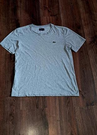 Мужская уникальная футболка lacoste оригинал