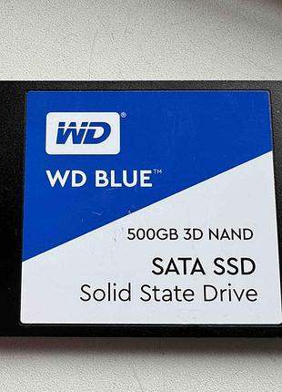 Ssd накопичувач wd blue 500gb 2.5" (wds500g2b0a)