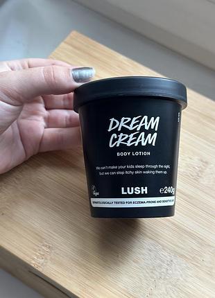 Лосьйон для тіла lush dream cream (240 г) — порятунок для чутливої шкіри
