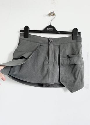 Юбка шорты shein