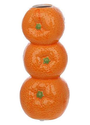 Ваза порцелянова orange 8*7.5*19см