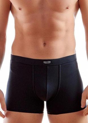 Трусы боксеры enrico coveri eb1002 xxl, черный