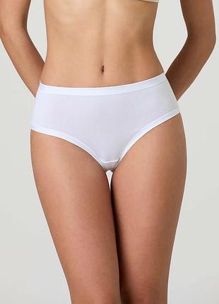Женские трусы слипы модал / хлопок jadea 786 xxl, белый