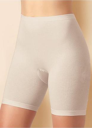 Хлопковые трусы-панталоны jadea 536 xxxl, бежевый