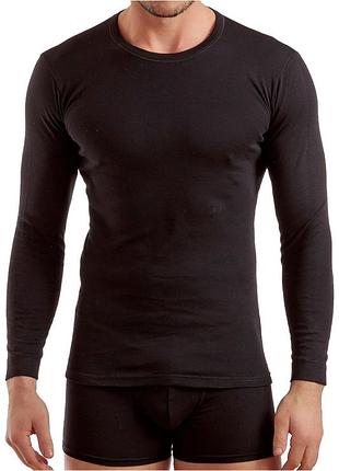Чоловіча утеплена кофта enrico coveri et1204 чорний, xl