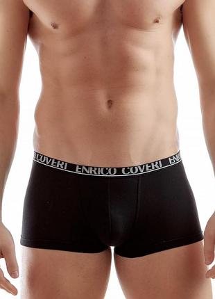Трусы боксеры enrico coveri eb1001 xl, черный