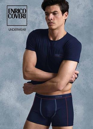 Набор мужских трусов боксеров 3 шт enrico coveri eb1290 xxl