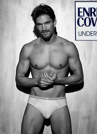 Трусы слипы enrico coveri es1001 xxl, белый