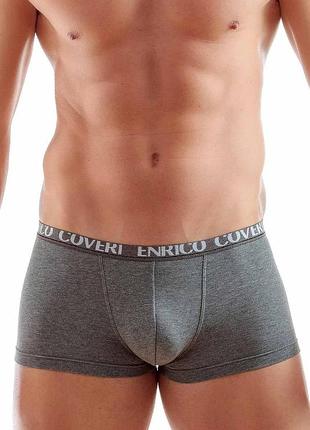 Трусы боксеры enrico coveri eb1001 xl, набор цветных