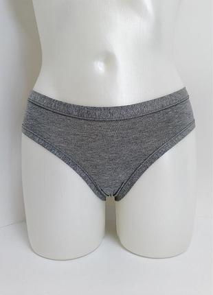 Женские трусы слипы модал / хлопок jadea 509 серый, s