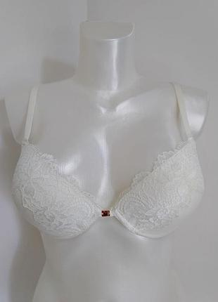 Бюстгальтер lormar saten push up 80b, молочный