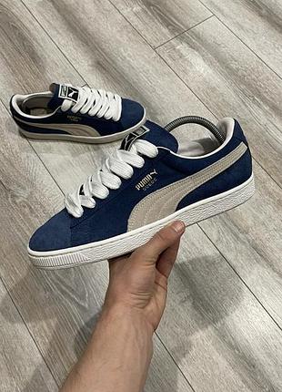 Чоловічі замшеві кеди puma suede 42.5 см